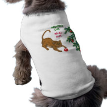 Naughty or Nice Pet Clothing
