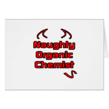 Naughty Organic Chemist Cards
