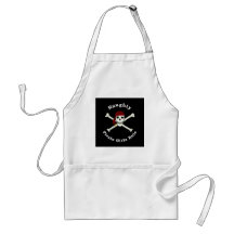 Naughty Pirate Girls Rule! Apron