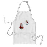 Naughty Santa Christmas Elf Apron