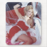 Naughty Xmas Elf mousepads