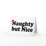 Naughy But Nice Greeting Card