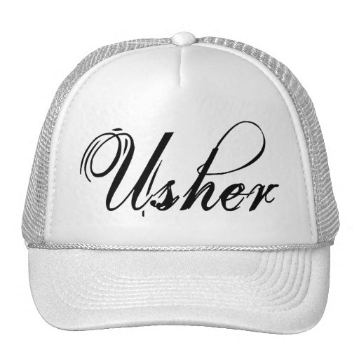 Naughy Grunge Script - Usher Black Hat