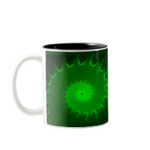 nautalis fractal coffee mugs