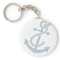 Nautical Anchor Keychain