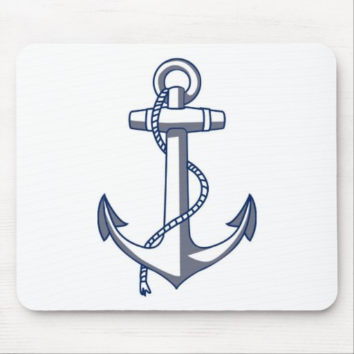 Nautical Anchor Mousemats
