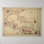 Nautical Atlas Chart from 1575 posters