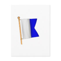 Nautical Flag 'A' Post Card