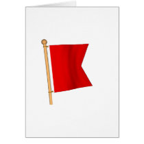 Nautical Flag 'B' Card