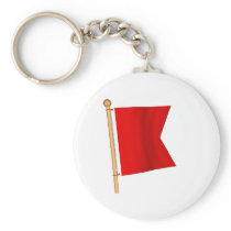 Nautical Flag 'B' Key Chain