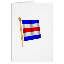Nautical Flag 'C' Greeting Cards