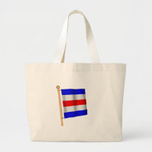 Nautical Flag 'C' Tote Bags