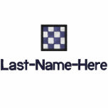 Nautical Flag "N" Shirt - Personalise Two Places embroidered shirts
