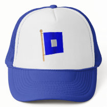 Nautical Flag 'P' Trucker Hats