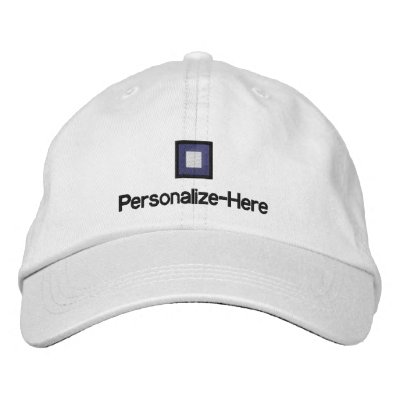 Nautical Flag "P" Personalised Boater's Hat Embroi Embroidered Baseball Cap