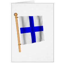 Nautical Flag 'X' Cards