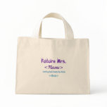 Nautical Future Mrs. Totes bags