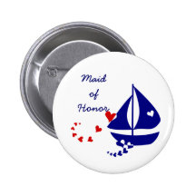 Nautical Love Buttons