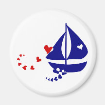 Nautical Love Magnets