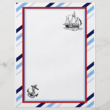 Nautical Ship & Anchor Flyer
