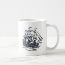 Nautical Ship Mugs