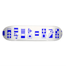 Nautical Skateboard