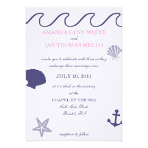 Nautical Wedding Invitation