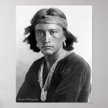Navajo Boy Poster