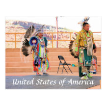 Navajo North American Indians postcard
