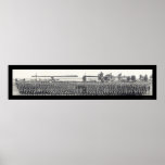 Naval Air San Diego Photo 1918 Poster