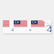 Naval Ensign Malaysia, Malaysia Bumper Sticker