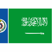 Naval Ensign Of Saudi Arabia, Saudi Arabia flag Acrylic Cut Outs