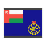 Naval Ensign Oman, Oman Post Cards