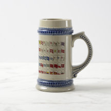 Naval Flags of the World Coffee Mugs