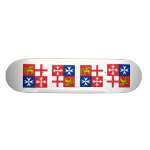 Naval Jack Italy, Italy Custom Skateboard