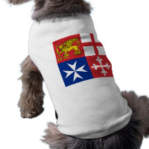 Naval Jack Italy, Italy Pet Tshirt