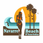 Navarre Beach. photo sculptures