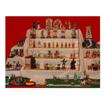 Navratri Golu, a doll festival Post Cards