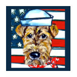 Navy Airedale t-shirts