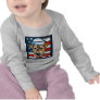 Navy Airedale Tshirts