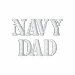 NAVY DAD Embroidered Shirt