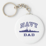 Navy Dad Key Chains
