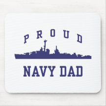 Navy Dad Mousepad