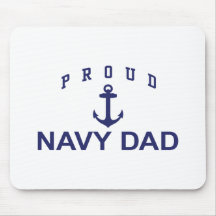 Navy Dad Mousepads