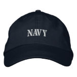 NAVY Embroidered Hat