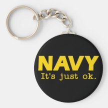 Navy - It's just ok. - Army colours - keychain