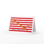 Navy Jack Flag Greeting Card
