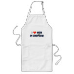 NAVY MEN IN UNIFORM APRONS