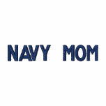 NAVY MOM embroidered shirts