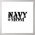 navy MOM Posters